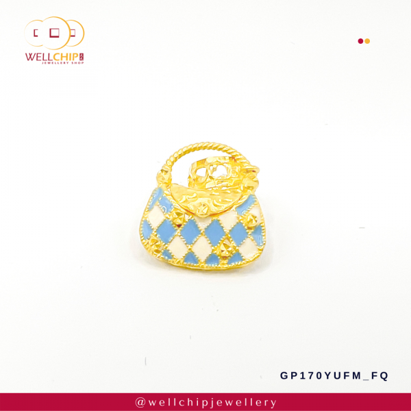 916 Gold Pendant - GP170YUFM_FQ