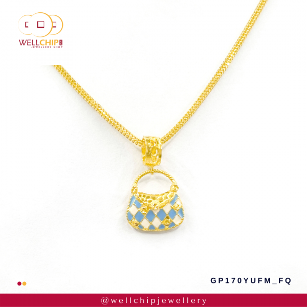 916 Gold Pendant - GP170YUFM_FQ - 图片 4