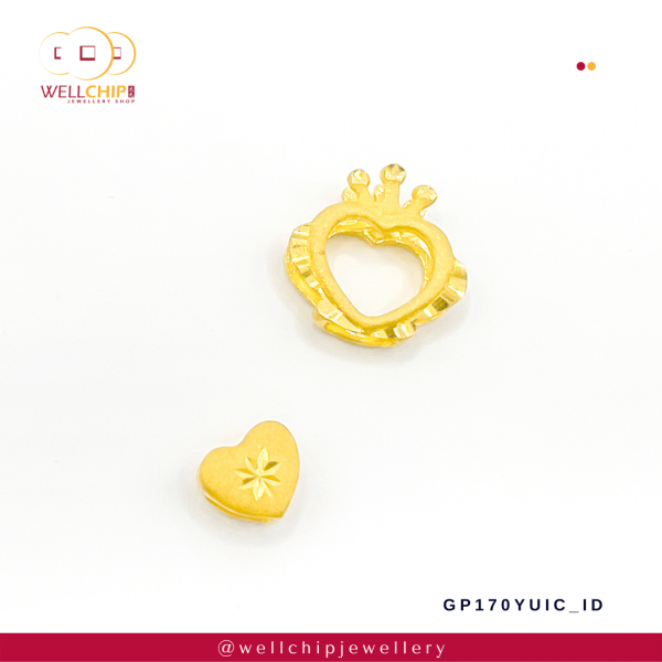 916 Gold Pendant - GP170YUIC_ID