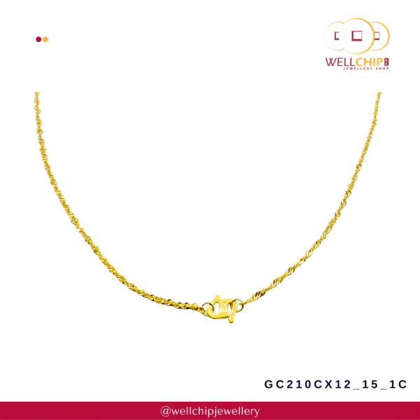 916 Gold Chain - GC210CX12_15_1C - 图片 3