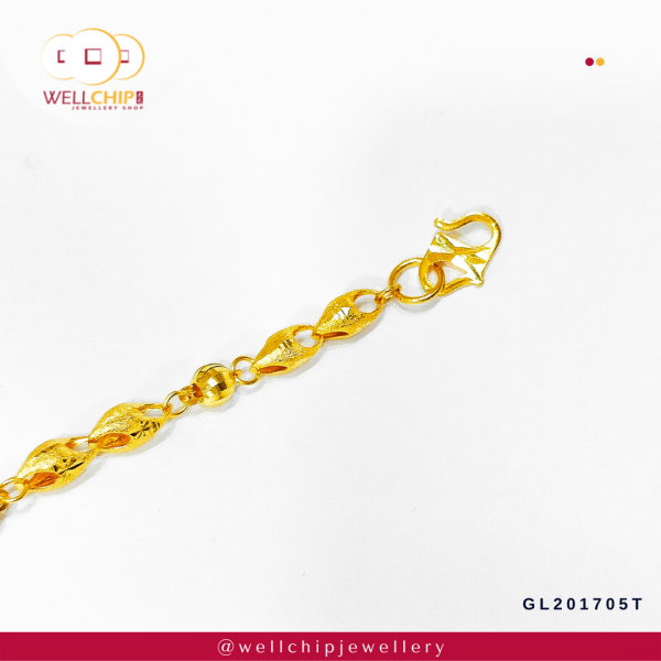 916 Gold Bracelet - GL201705T - 图片 3