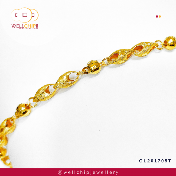 916 Gold Bracelet - GL201705T