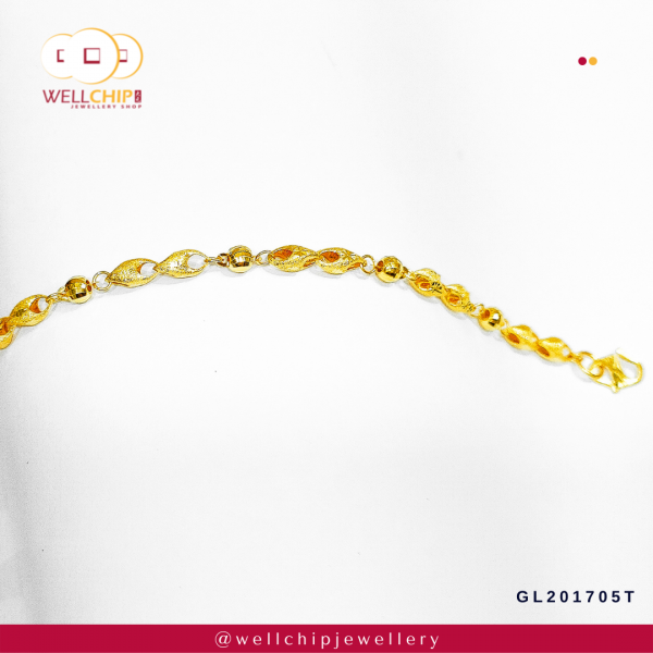 916 Gold Bracelet - GL201705T - 图片 2