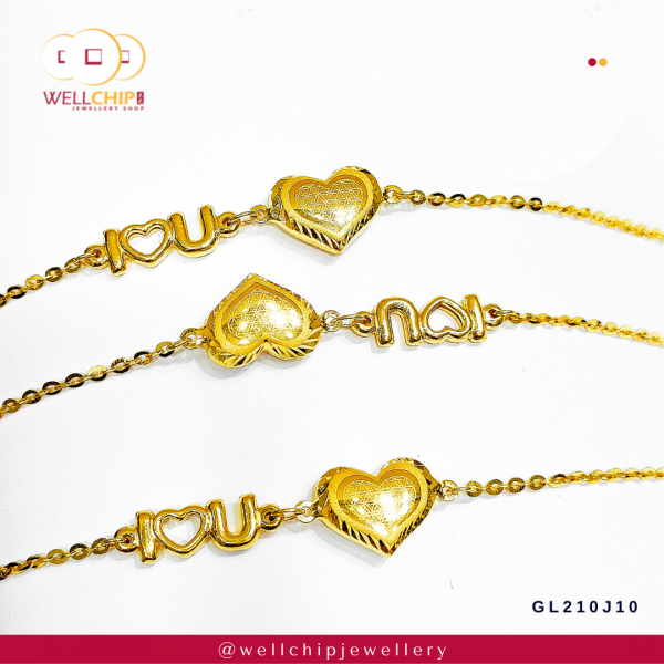 916 Gold Bracelet - GL210J10D_0F_0J - 图片 2