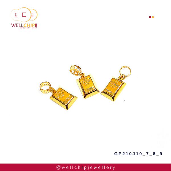 916 Gold Pendant - GP210J107_08_09