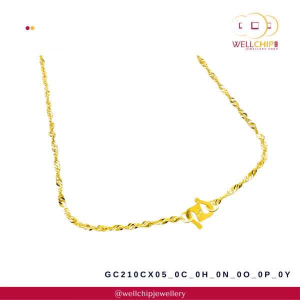 916 Gold Chain - GC210CX05_C_H_N_O_P_Y - 图片 3