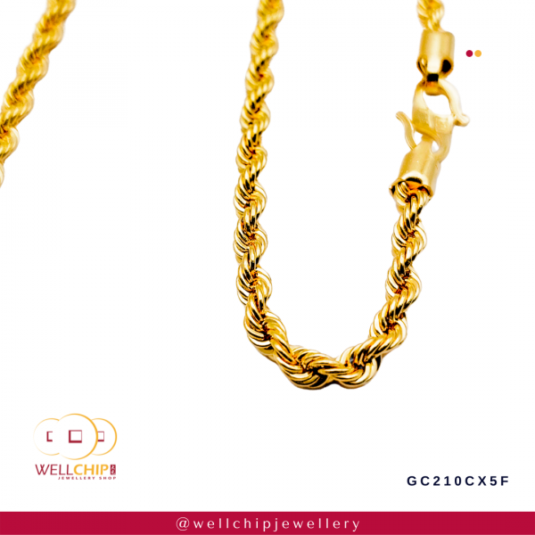 916 Gold Chain - GC210CX1Y_5F