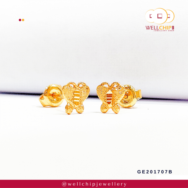 916 Gold Earstud - GE201707B