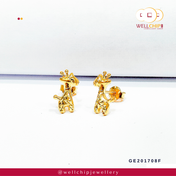 916 Gold Earstud - GE201708F