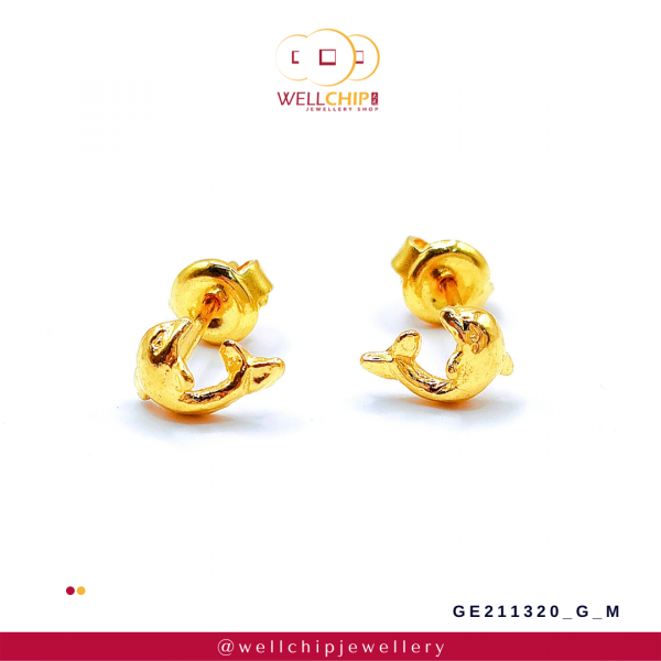 916 Gold Earstud - GE211320G_0M