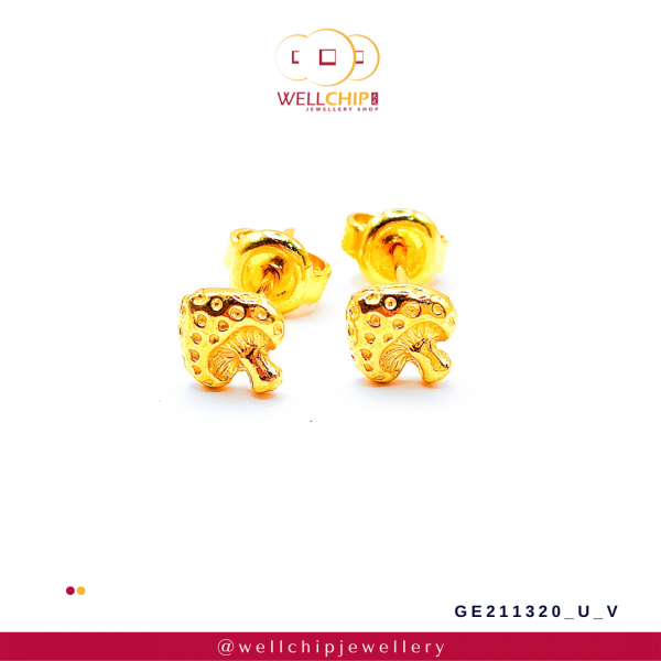 916 Gold Earstud - GE211320U_0V