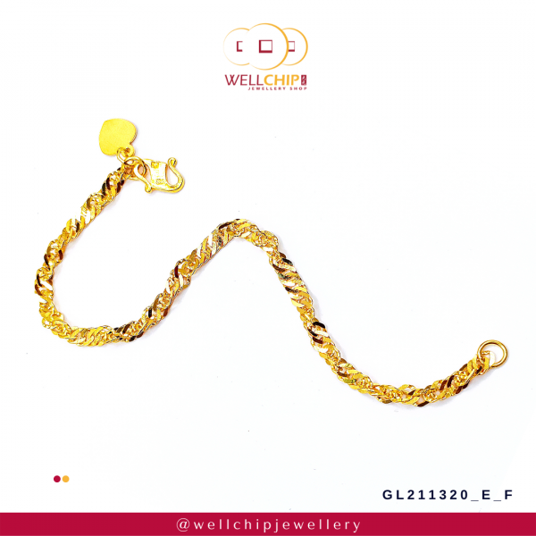 916 Gold Bracelet - GL211320E_0F