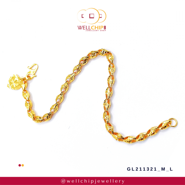 916 Gold Bracelet - GL211321L_1M