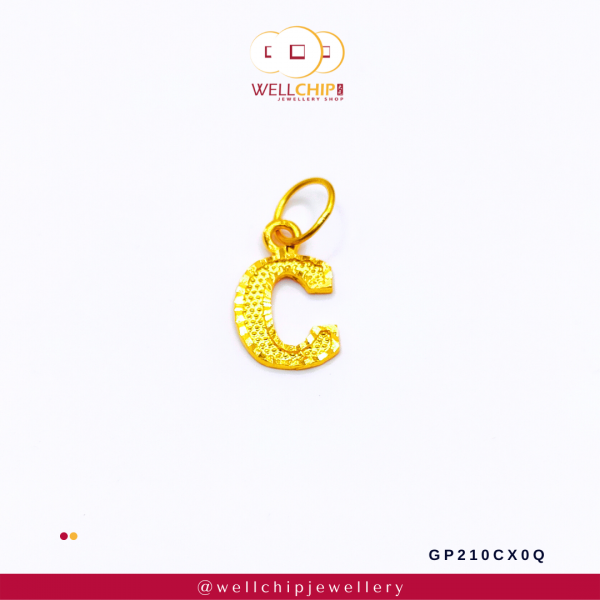 916 Gold Pendant - GP210CX0Q