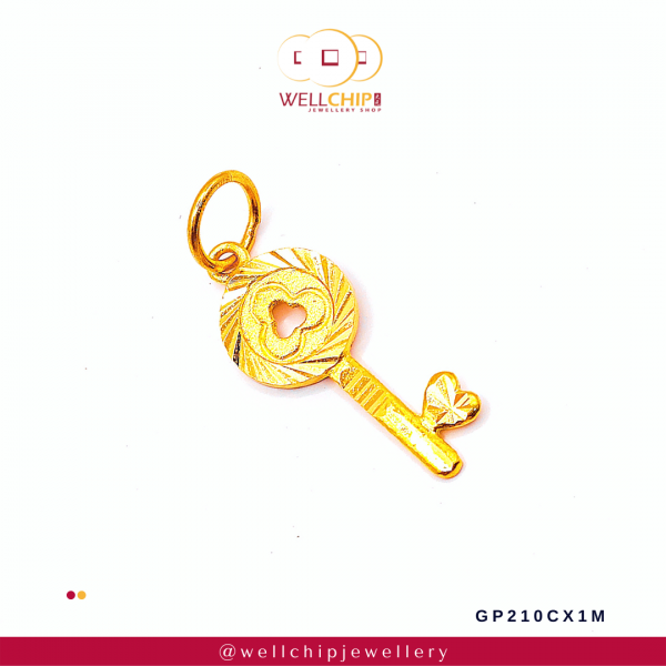 916 Gold Pendant - GP210CX1M