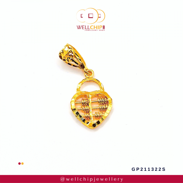 916 Gold Pendant - GP211322S