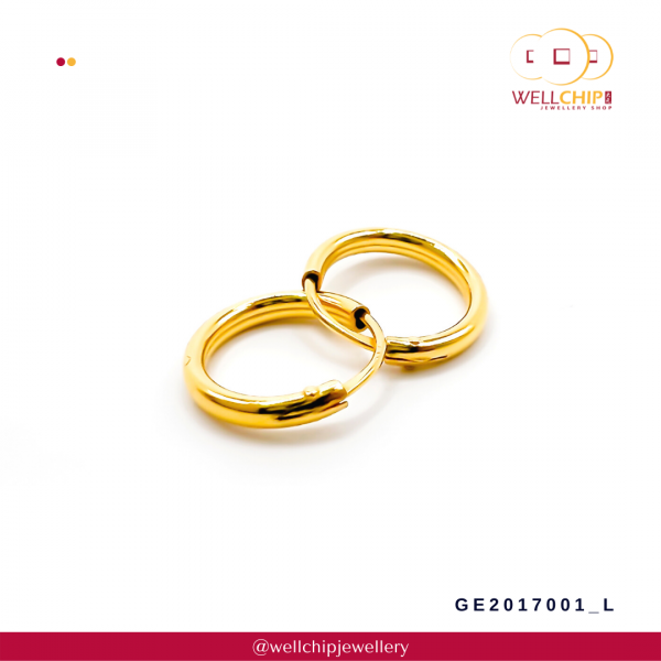 916 Gold Earring - GE2017001_0L_0J_0Q / GE210J105_06_07_0B_0E