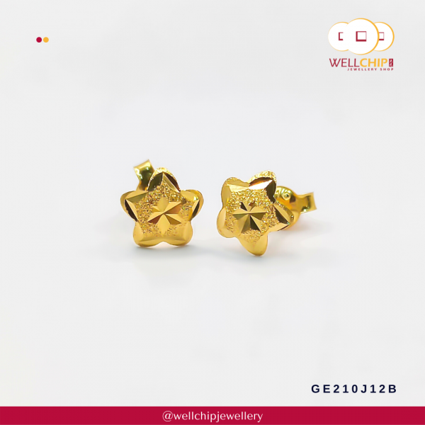 916 Gold Earstud - GE210J12B