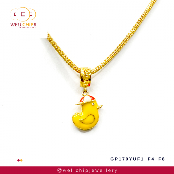 916 Gold Pendant - GP170YUF1_F4_F8