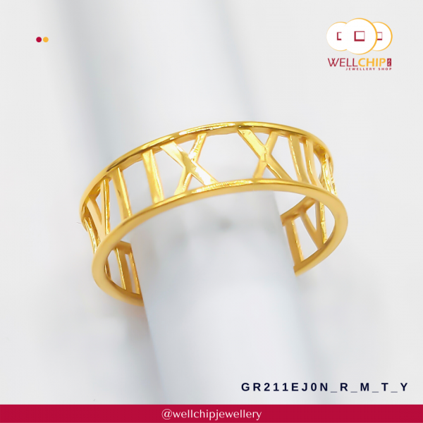 916 Gold Ring - GR211EJ0M_0N_0R_0T_0Y - 图片 2