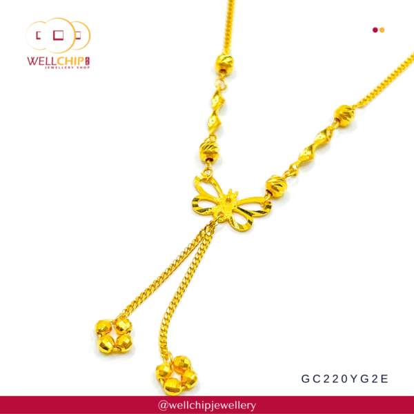 916 Gold Chain - GC220YG2E - 图片 3