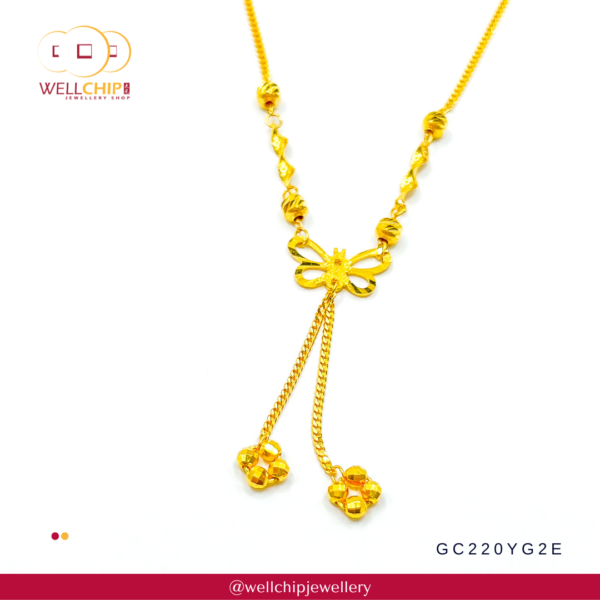 916 Gold Chain - GC220YG2E - 图片 2