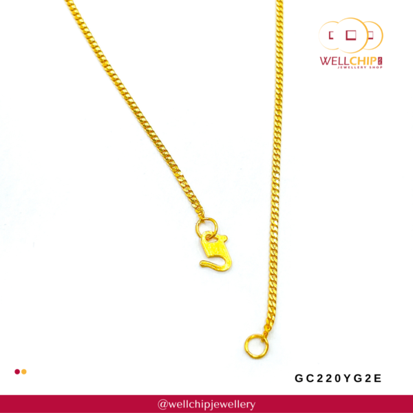 916 Gold Chain - GC220YG2E - 图片 4