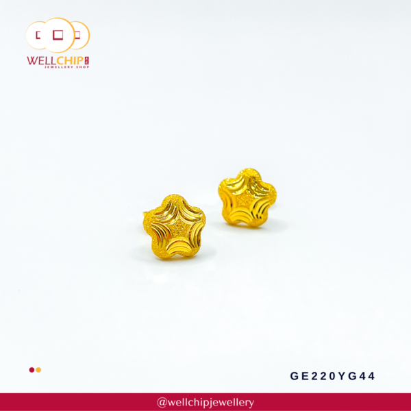 916 Gold Earstud - GE220YG44