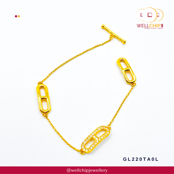 916 Gold Bracelet - GL220TA0L - 图片 2