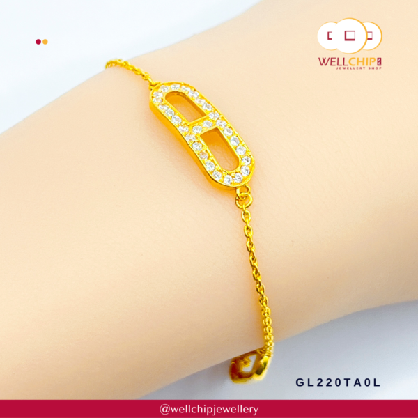 916 Gold Bracelet - GL220TA0L - 图片 3