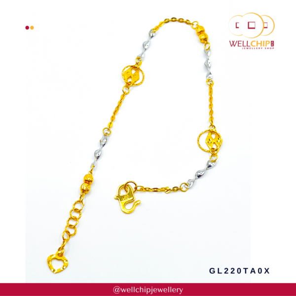 916 Gold Bracelet - GL220TA0X