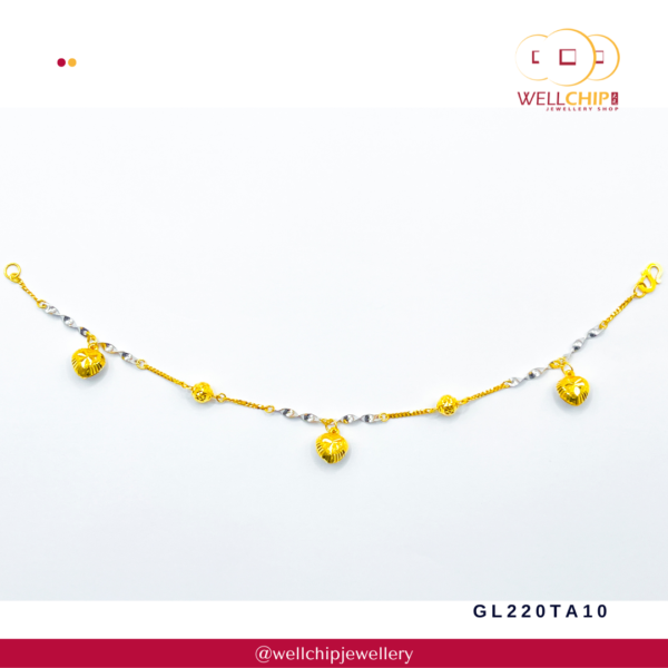 916 Gold Bracelet - GL220TA10