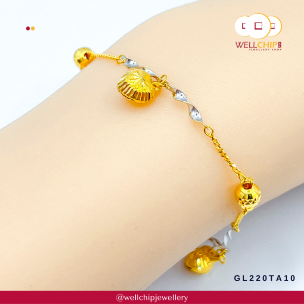 916 Gold Bracelet - GL220TA10 - 图片 3