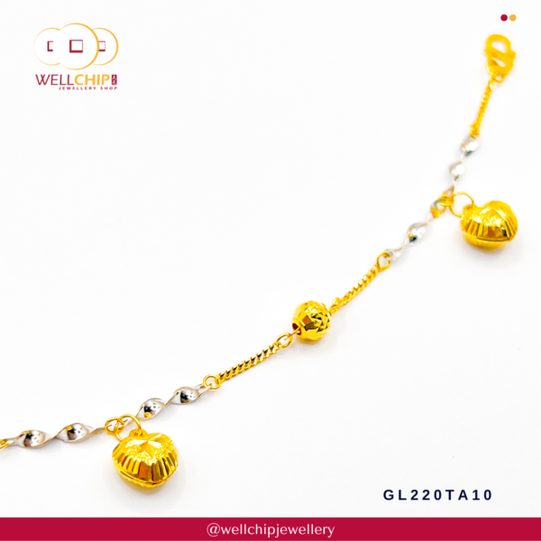 916 Gold Bracelet - GL220TA10 - 图片 2