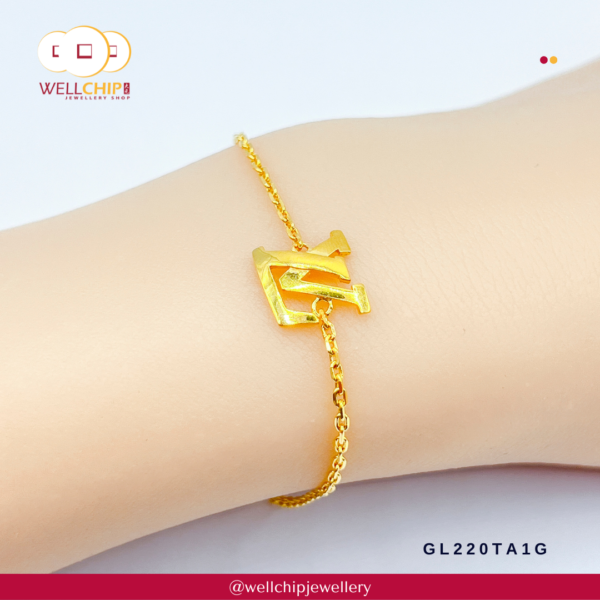 916 Gold Bracelet - GL220TA1G - 图片 4