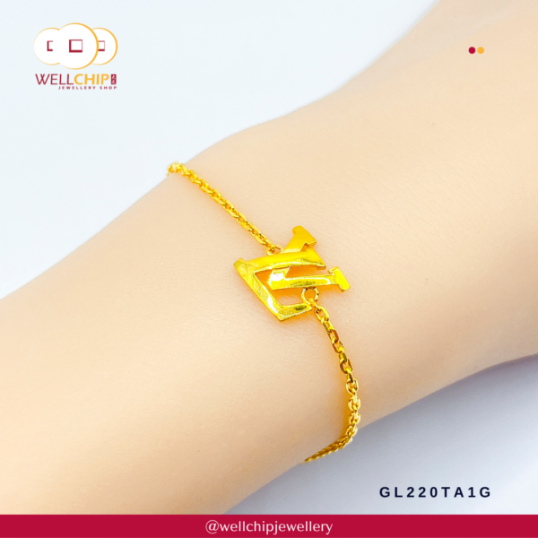 916 Gold Bracelet - GL220TA1G - 图片 3