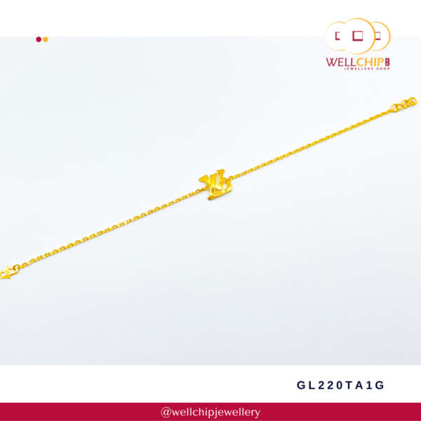 916 Gold Bracelet - GL220TA1G - 图片 2