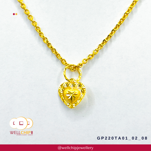 916 Gold Pendant - GP220TA01_02_08 - 图片 3