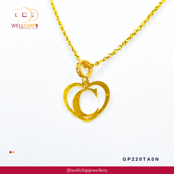 916 Gold Pendant - GP220TA0G_0N - 图片 5