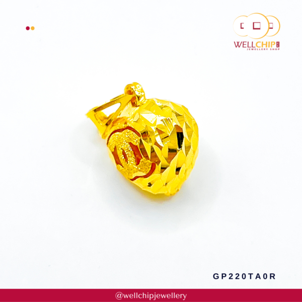 916 Gold Pendant - GP220TA0R - 图片 2