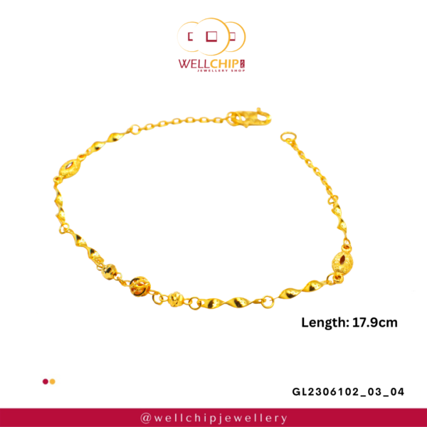 916 Gold Ladies Bracelet - GL2306102_03_04 - 图片 4