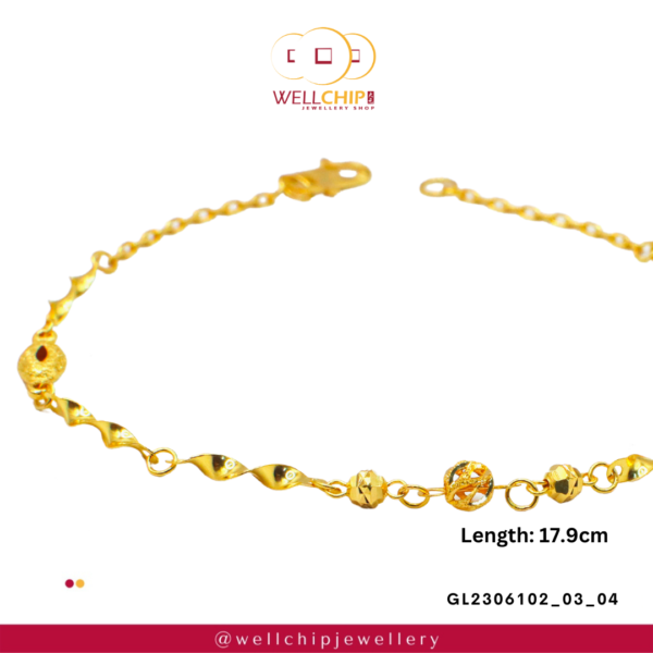 916 Gold Ladies Bracelet - GL2306102_03_04 - 图片 3