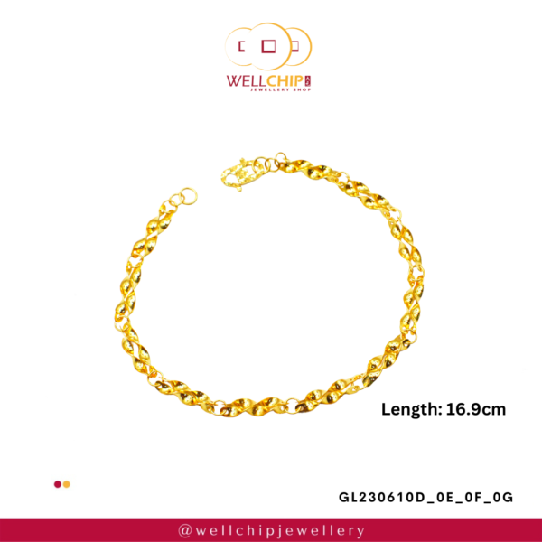 916 Gold Ladies Bracelet - GL230610D_0E_0F_0G - 图片 2