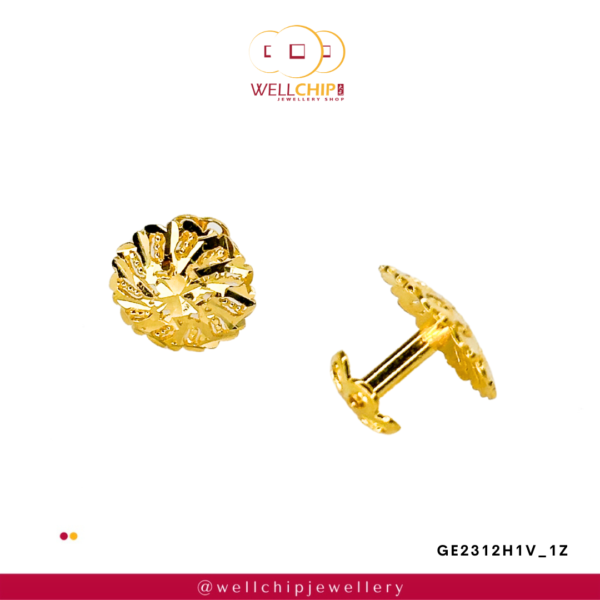 916 GOLD LADIES EARSTUD - GE2312H1V_1Z