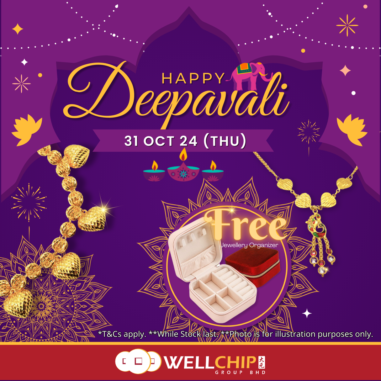 Deepavali free gift promotion